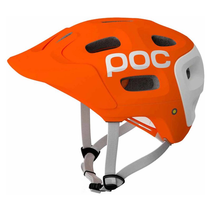 POC 10500-112 POC Trabec Race Orange White 55-58 Accessories/Bicycle/Helmets/POC Your Sports Performance