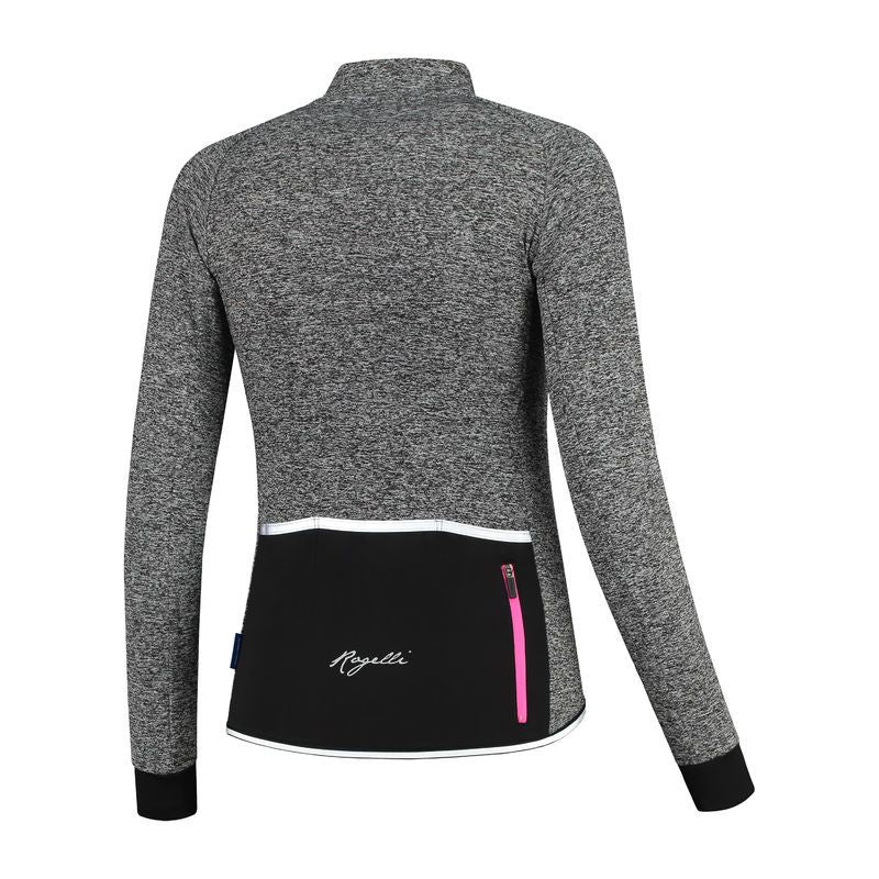 Rogelli women's sweatshirt BENICE 2.0 gray-pink S Clothing Your Sports Performance