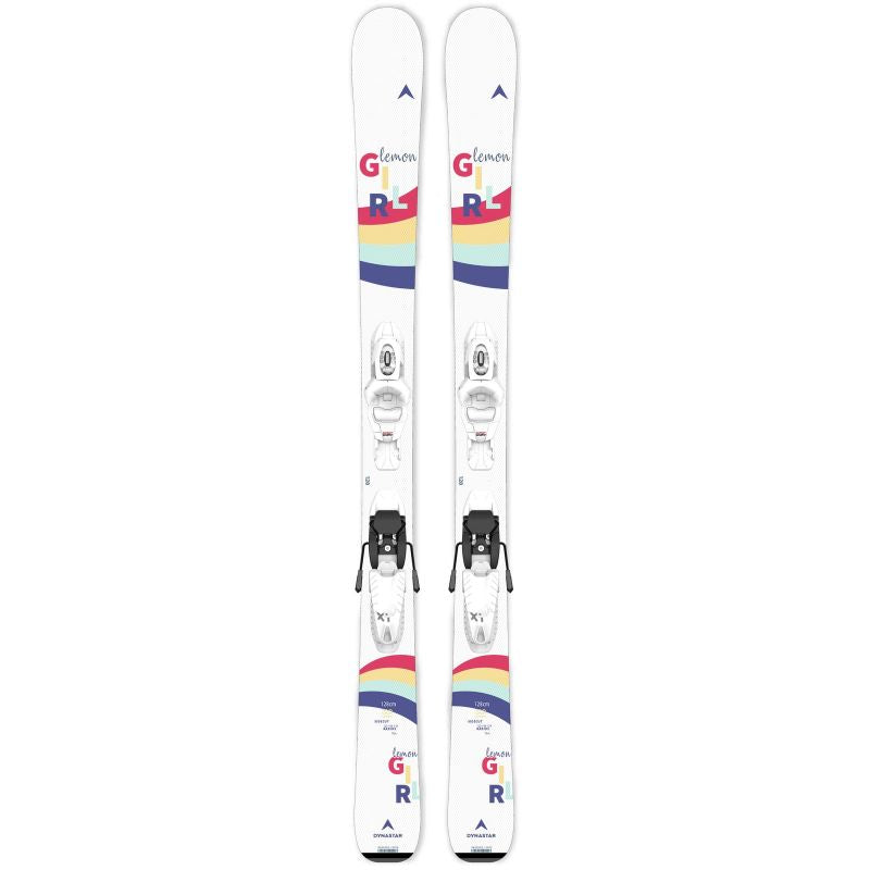 DYNASTAR Lemon Girl skis + LOOK Kid4 bindings Import z PMSport Your Sports Performance