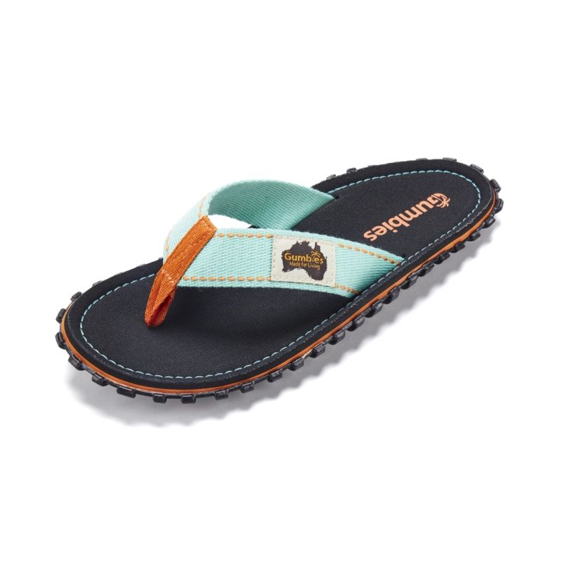Gumbies unisex flip-flops ISLANDER FLIP-FLOP TRICOLOR BLACK