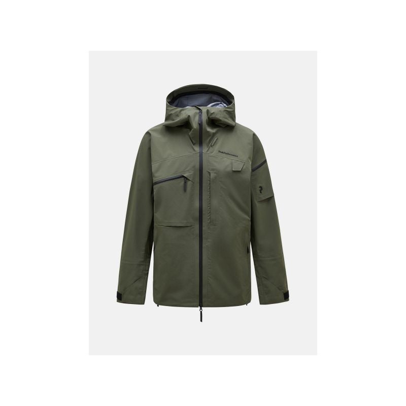 Peak Performance M Alpine Gore-Tex 3L Ski Jacket Green Import z PMSport Your Sports Performance