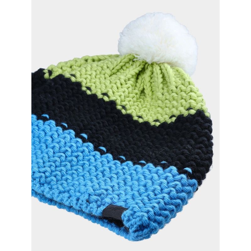 Men's winter hat with pompom 4F 4FWAW24ACAPM461-92S *Kategoria tymczasowa Your Sports Performance