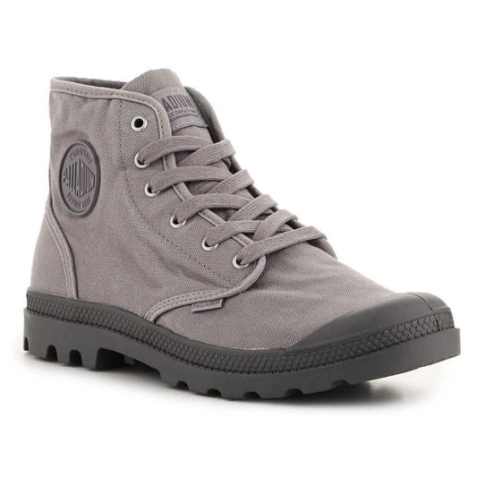 Palladium Pampa High Hi M 02352-071-M Gray Flannel shoes Footwear/Lifestyle/Palladium Your Sports Performance