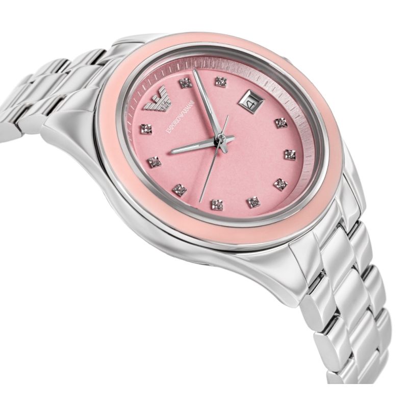 Women's Watch EMPORIO ARMANI Leo AR11546 + BOX Zegarki damskie/Emporio Armani/Na bransolecie Your Sports Performance