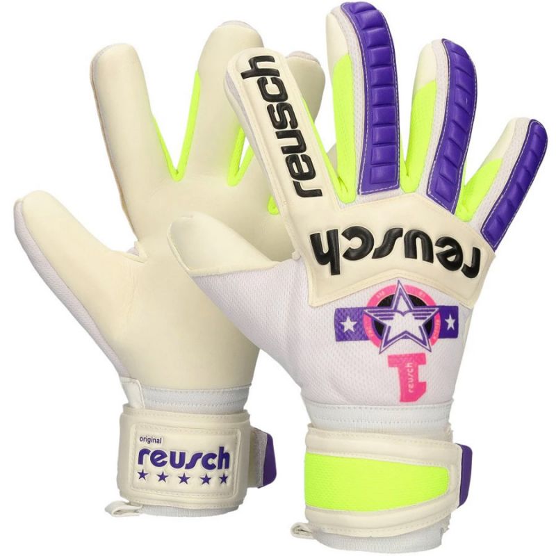 Reusch Legacy Pro Am Silver Goalkeeper Gloves M 54 70 205 1055 Accessories/Gloves Your Sports Performance