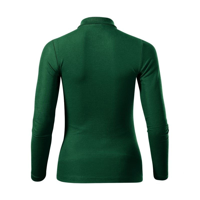 Malfini Pique Polo LS W polo shirt MLI-231D3 dark green Clothing/Lifestyle/T-shirts/Malfini Malfini