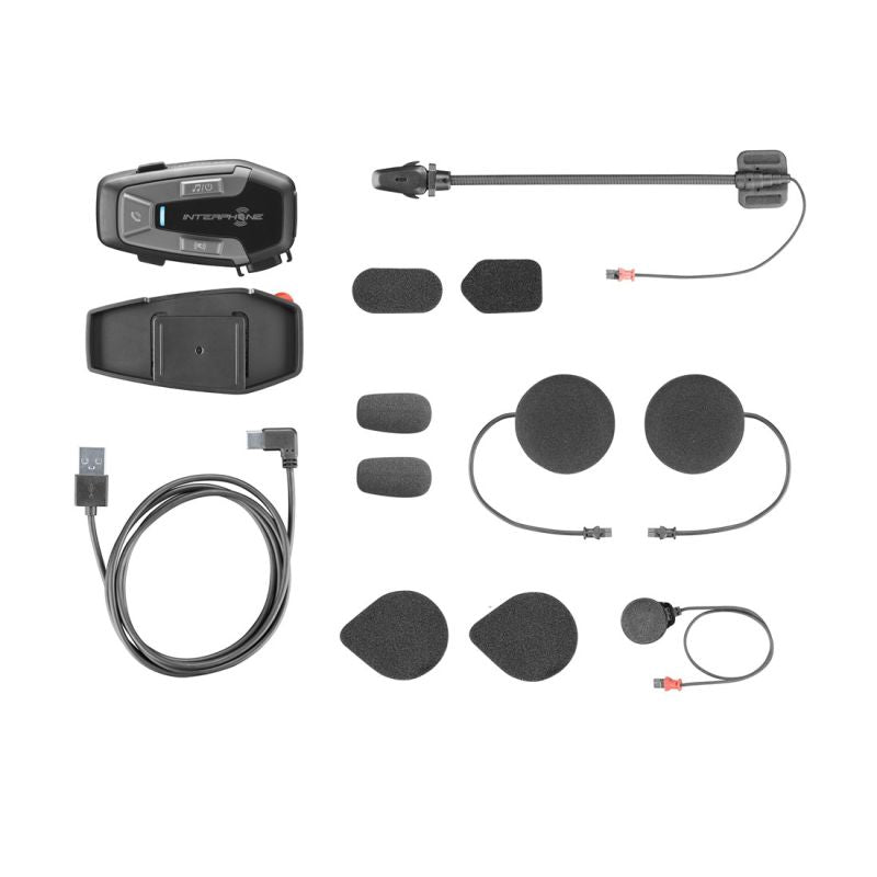 INTERPHONE U-COM 6R motorcycle intercom, set for 1 helmet In preparation Your Sports Performance