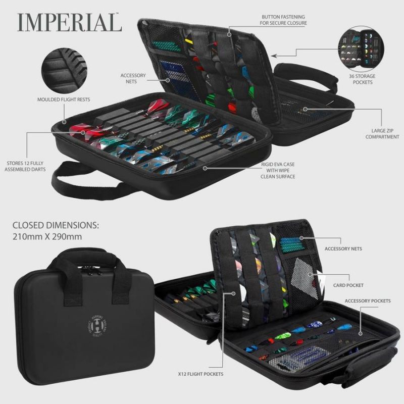 Harrows Imperial Case 12 Darts HS-TNK-000013390 Accessories/Covers Your Sports Performance
