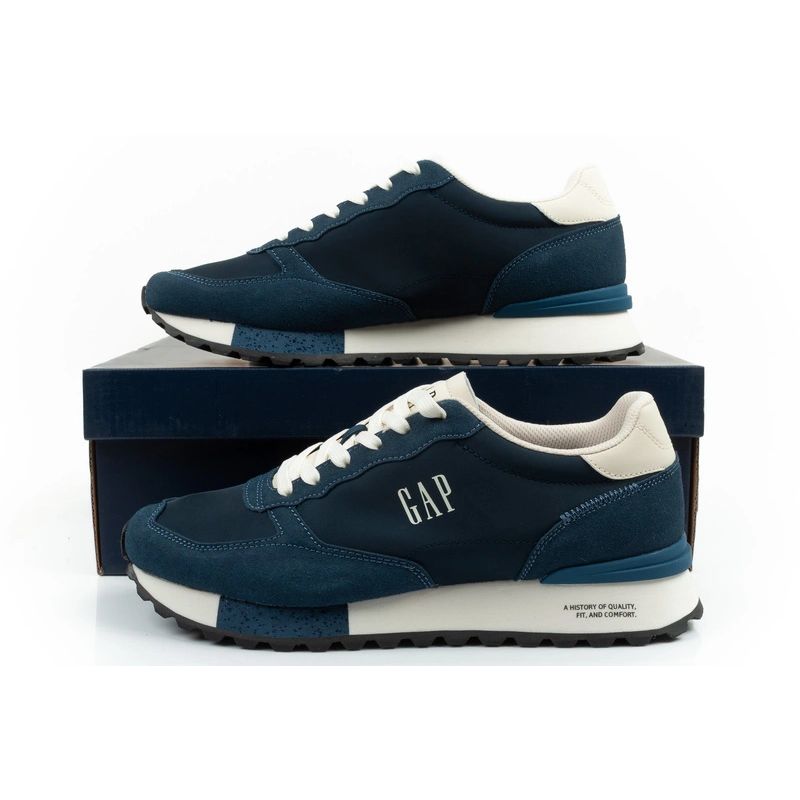 Gap men's sports shoes Osaka navy blue sneakers comfortable fashionable Your Sports Performance