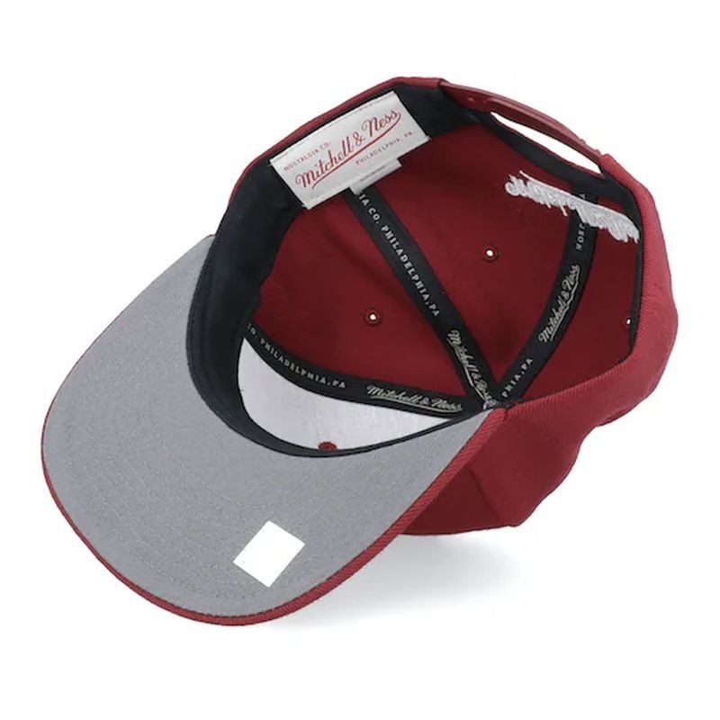 Mitchell & Ness NBA Miami Heat Top Spot Snapback Hwc Heat HHSS3256-MHEYYPPPMARO Clothing/Basketball/Mitchell & Ness Your Sports Performance