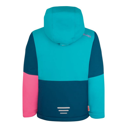 Trollkids Kids Hallingdal Jacket Outdoor Multicolor Hooded Winter Jacket (226-123) Trollkids
