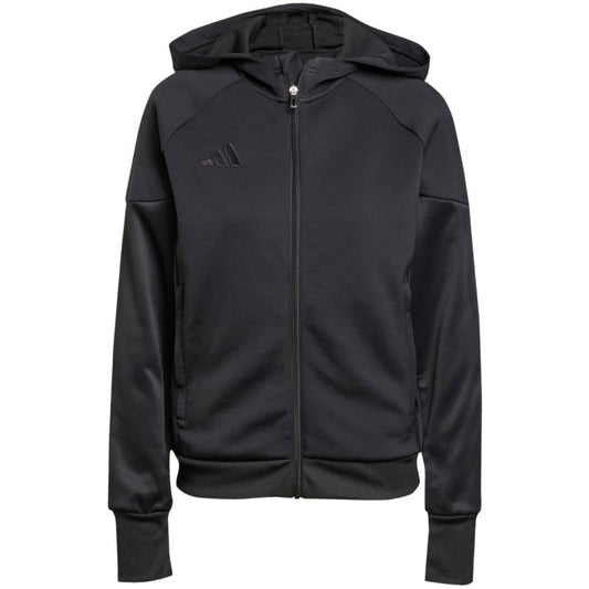 Women's adidas Tiro 25 Hoodie Full-Zip Black JD9079 In preparation Adidas