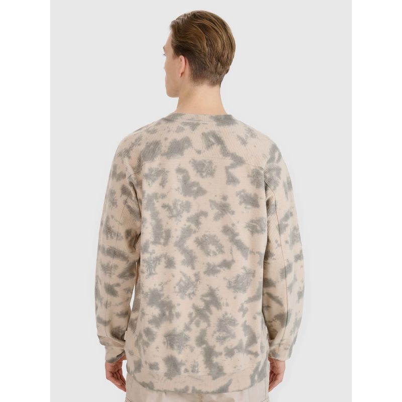 Men's sweatshirt without zipper and hood 4F 4FRSS25TSWSM2180-83A 4f