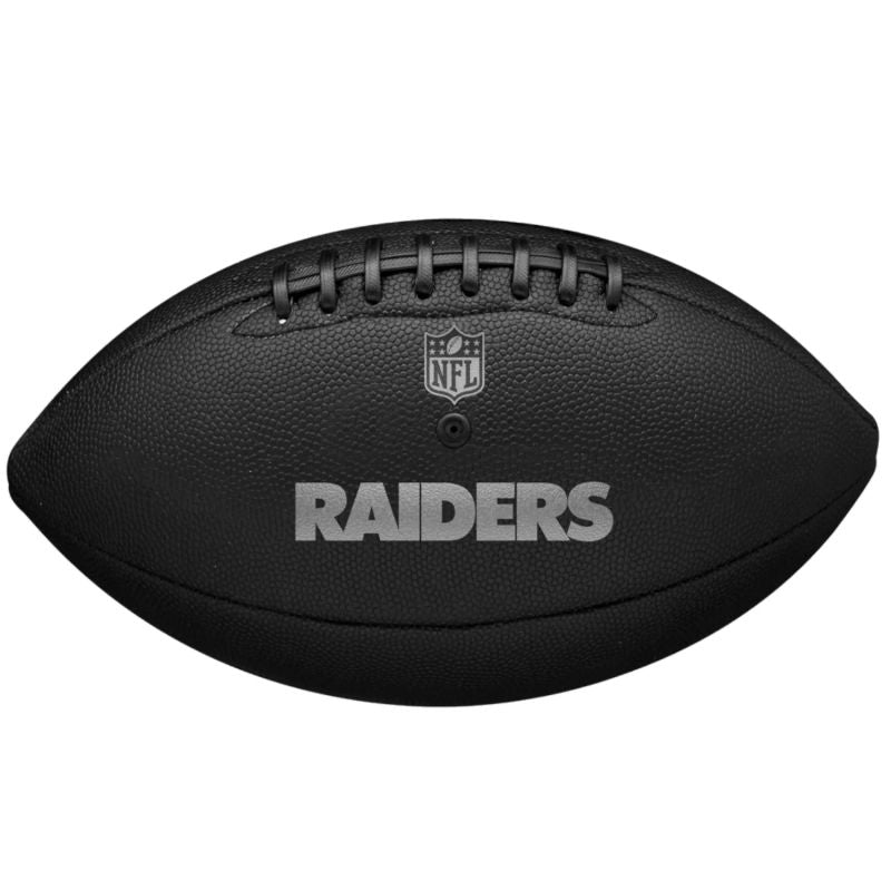 Wilson NFL Team Metallic Premiere Las Vegas Raiders Ball WF4015817XB Accessories/Balls/American Football Your Sports Performance
