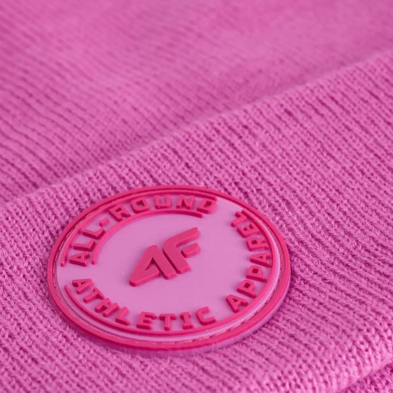 Children's hat 4F U643 pink 4FJWMM00ACAPU643 54S In preparation Your Sports Performance