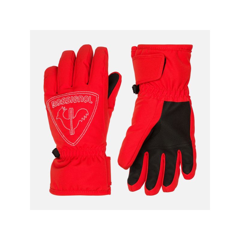Rossignol Jr Rooster G Gloves Red Import z PMSport Your Sports Performance