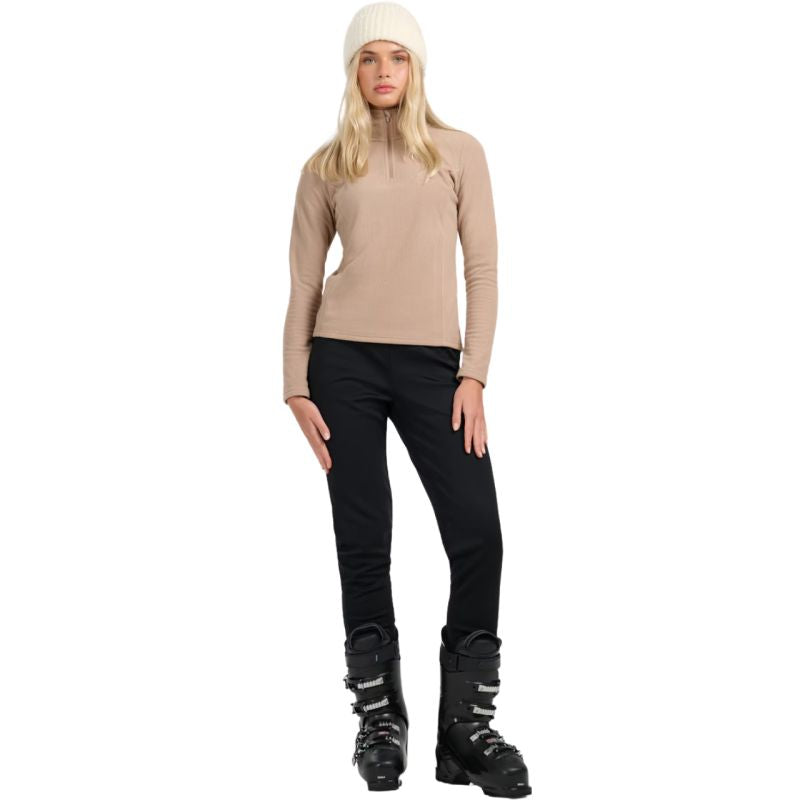 Women's fleece sweatshirt 4F F069 light brown 4FWAW25UFLEF069 82S In preparation Your Sports Performance