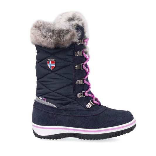 Trollkids Girls Holmenkollen Snow Boots for girls, navy blue (171-114) In preparation Your Sports Performance