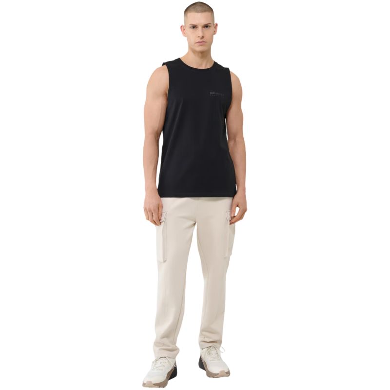 Men's T-shirt 4F M128 deep black 4FWSS25TSLEM128 20S To be categorized Your Sports Performance