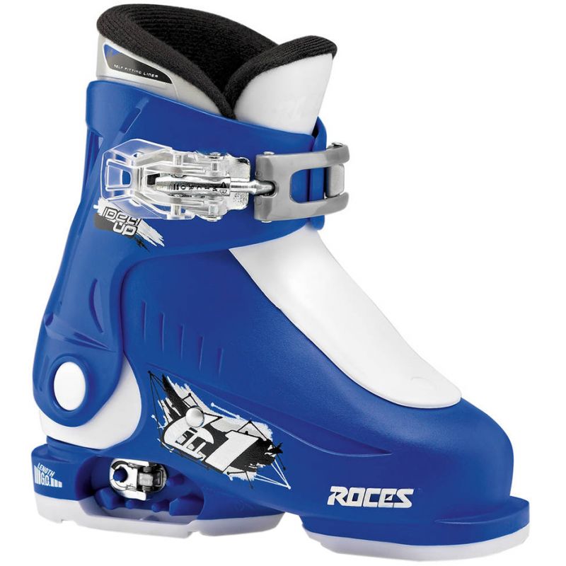 Ski boots Roces Idea Up Junior blue and white 450490 00008 Footwear/Ski Your Sports Performance