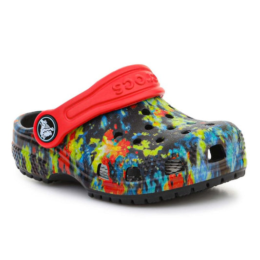 Crocs Classic Tie Dye Graphic Kids Clog T Jr 206994-4SW Footwear/Swimming/Kids Crocs