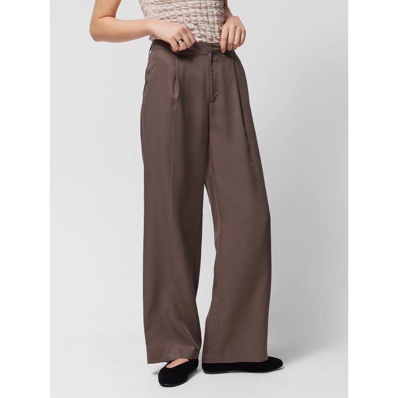 Women's Outhorn OTHWSS24TTROF725-81S Lyocell Fabric Trousers *Kategoria tymczasowa Your Sports Performance