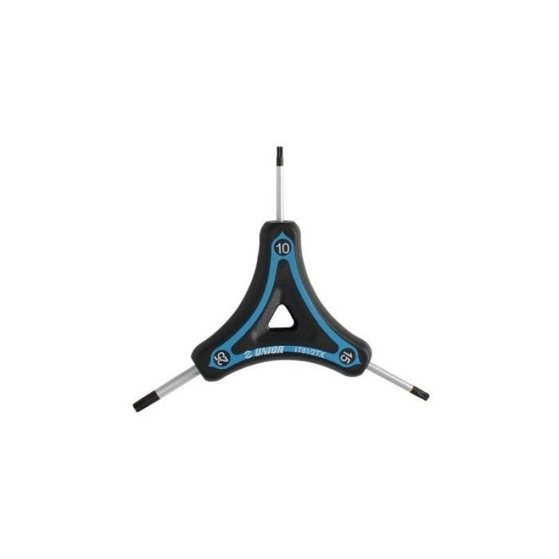 UNIOR Trilateral Torx key 10,15,25 1781/2TX In preparation Your Sports Performance