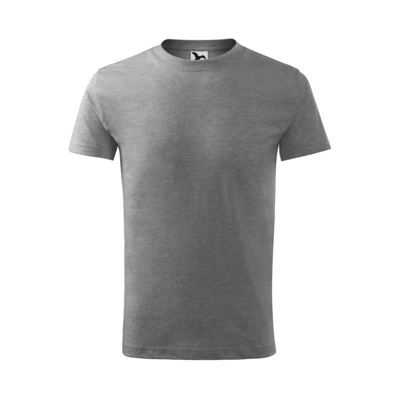 T-shirt Malfini Basic Jr MLI-13812 dark gray melange Clothing/Lifestyle/T-shirts/Malfini Malfini