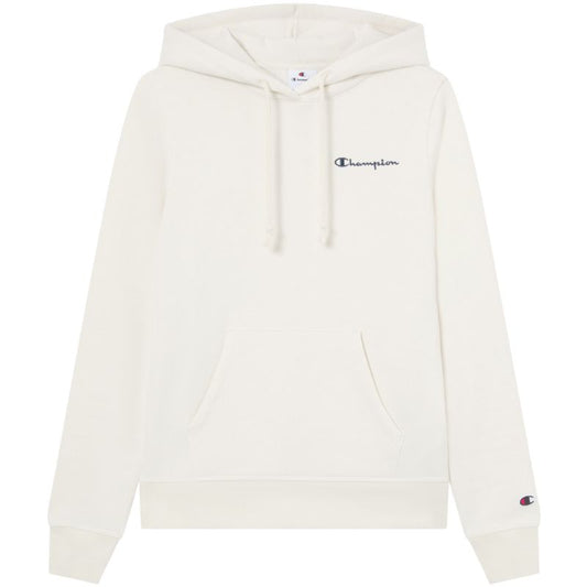Champion Women's Hooded Sweatshirt Cream 118403 WW056 In preparation Your Sports Performance
