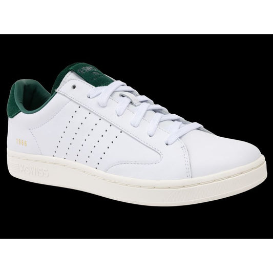 K-swiss LOZAN KLUB LTH WHITE/POSY GREEN/SNOW WHITE-M sneakers (07263-130-M) K- Swiss