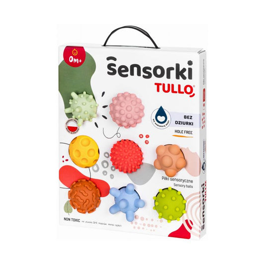 AM Tullo sensory balls 8 pcs. 497 Accessories/Training equipment/Poduszki sensoryczne Your Sports Performance