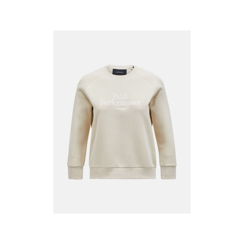 Peak Performance W Original Crew Beige Sweatshirt Import z PMSport Your Sports Performance