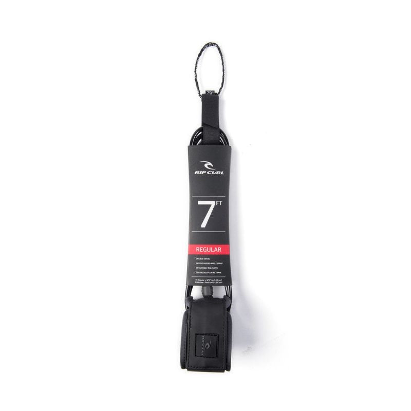 Leaches RIP CURL 7'0 Reg Leash Surf Grip black Import z PMSport Your Sports Performance
