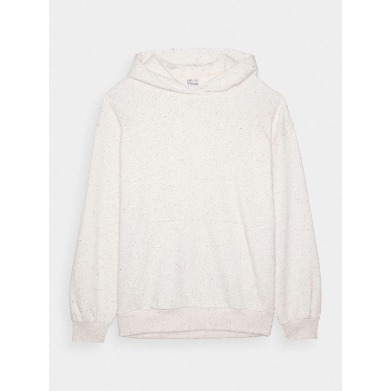 Men's sweatshirt with hood, open, 4F 4FWAW24TSWSM1310-11S *Kategoria tymczasowa Your Sports Performance