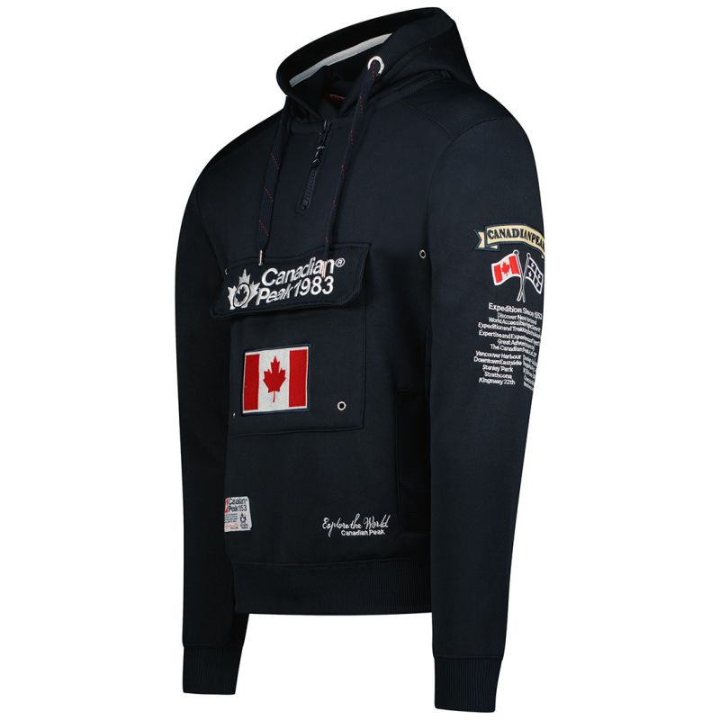 Canadian Peak GALAPAGOS NAVY CP MEN 054 POP sweatshirt (RBMWW3828H/CP-MARINE) In preparation Your Sports Performance