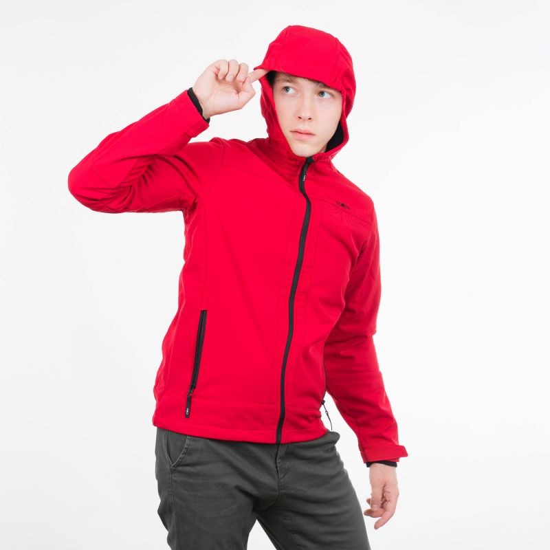 Cmp Kid Jacket Fix Hood Jr 3A00094-55BE Clothing/Outdoor/ CMP Your Sports Performance