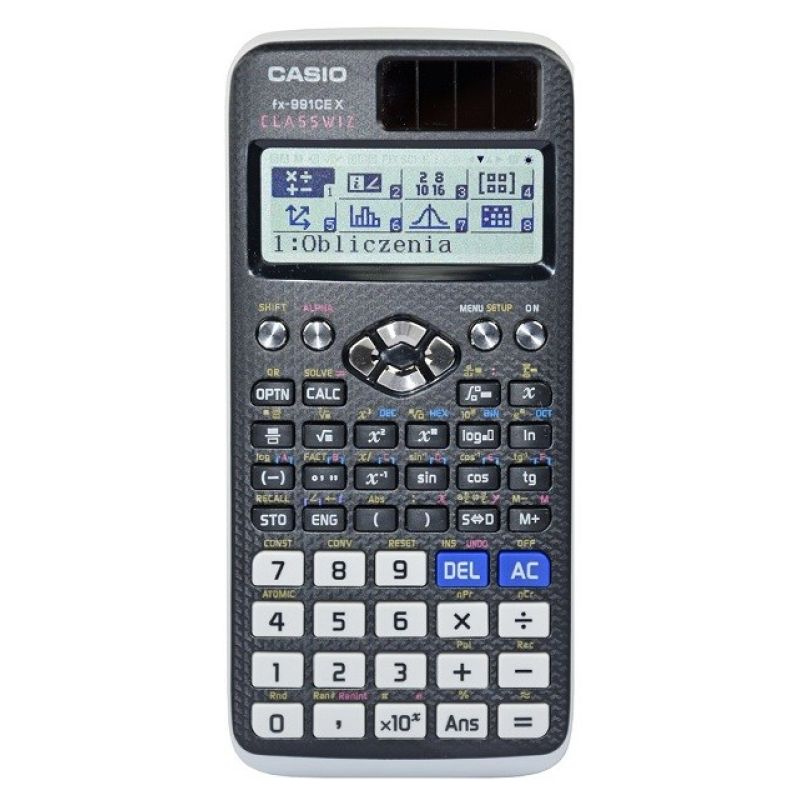 CASIO SCIENTIFIC CALCULATOR FX 991CEX CLASSWIZ BLACK, 12-DIGITAL DISPLAY In preparation Your Sports Performance