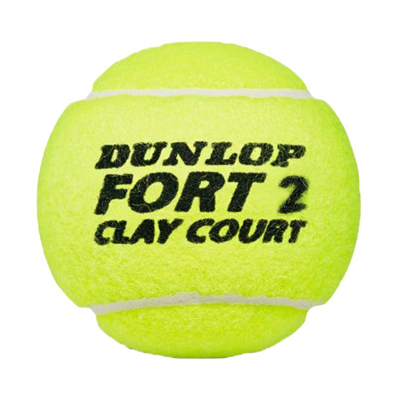 Dunlop Fort Clay Court Tennis Balls 4 pcs 601613 Accessories/Balls/Tennis/inny Your Sports Performance