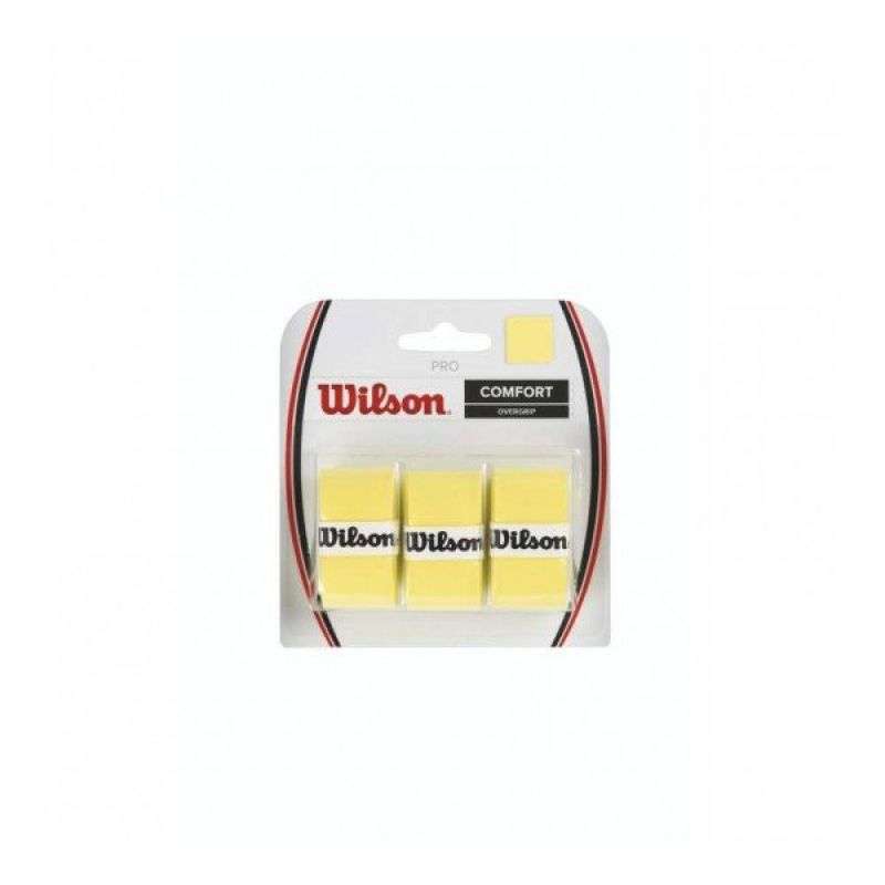 Wraps Wilson Pro Overgrip 3 pcs yellow Accessories/Rackets and accessories Your Sports Performance