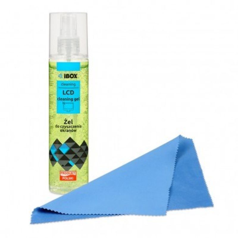 IBOX GEL + MICROFIBER ACCESSORIES SET FOR LCD SCREENS 250ML CHGG2 In preparation Your Sports Performance
