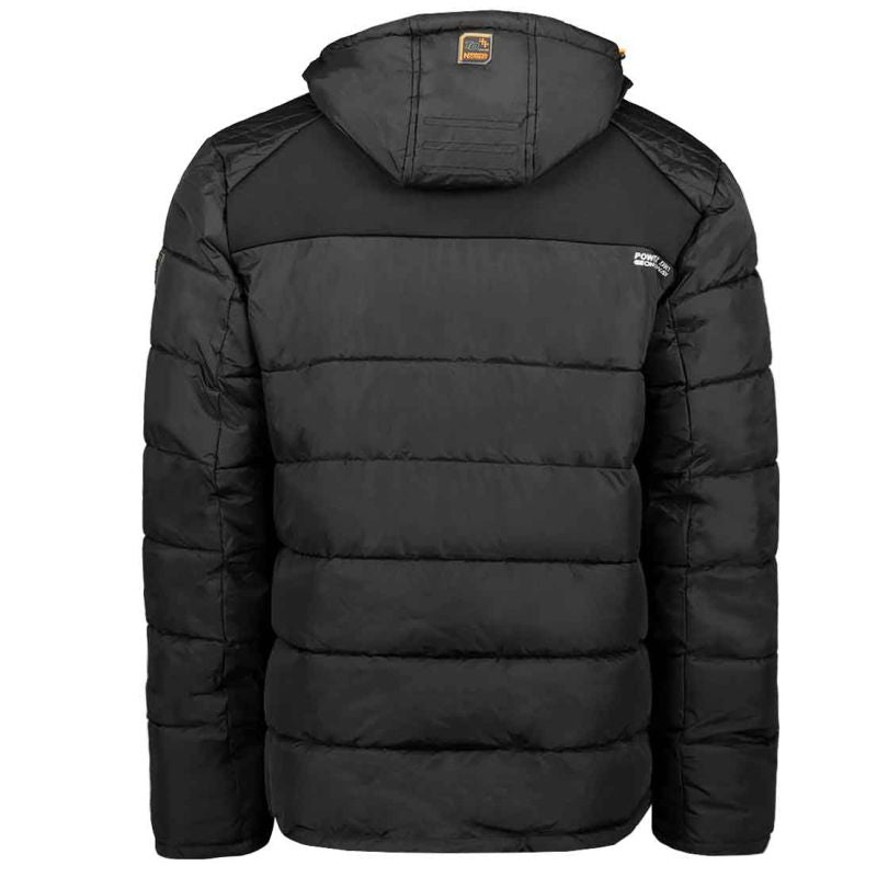 Geographical Norway BEACHWOOD BLACK-FORANGE DB MEN 068 BS4 BLACK men's jacket (WU6631H/GN-NOIR) In preparation Your Sports Performance
