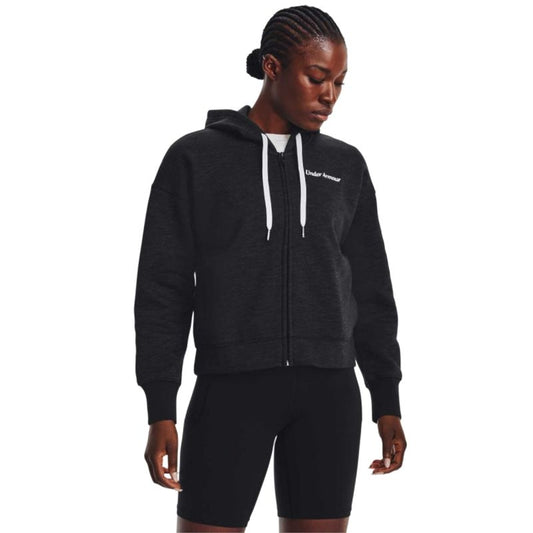 Under Armor Essential Fleece Script FZ Hoodie W 1374 106-001 Clothing/Training Your Sports Performance