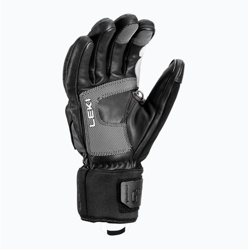 LEKI GLOVES Griffin Pro 3D black/white 8.0 Narciarstwo/Rękawice Your Sports Performance