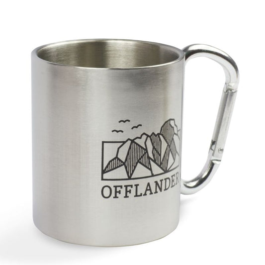 Offlander camping mug with a steel carabiner OFF_CACC_03 Accessories Your Sports Performance