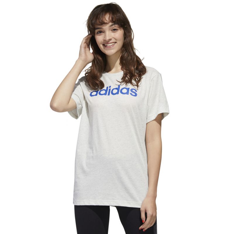 Adidas Essentials Linear Loose Tee W GD2912 Clothing/Lifestyle/T-shirts Adidas