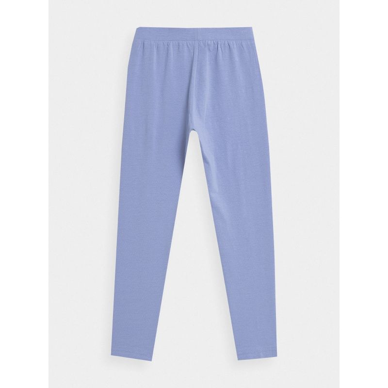 Girls' elastic cotton leggings 4F Junior *Kategoria tymczasowa Your Sports Performance