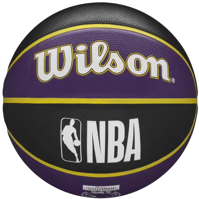 Ball Wilson NBA Team Los Angeles Lakers Ball WTB1300XBLAL Accessories/Balls/Basketball Your Sports Performance