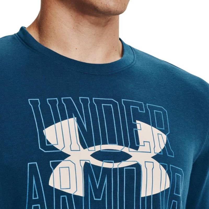 Under Armor UA Rival Terry Logo Crew M 1370 391 458 Clothing/Lifestyle/Under Armour Your Sports Performance