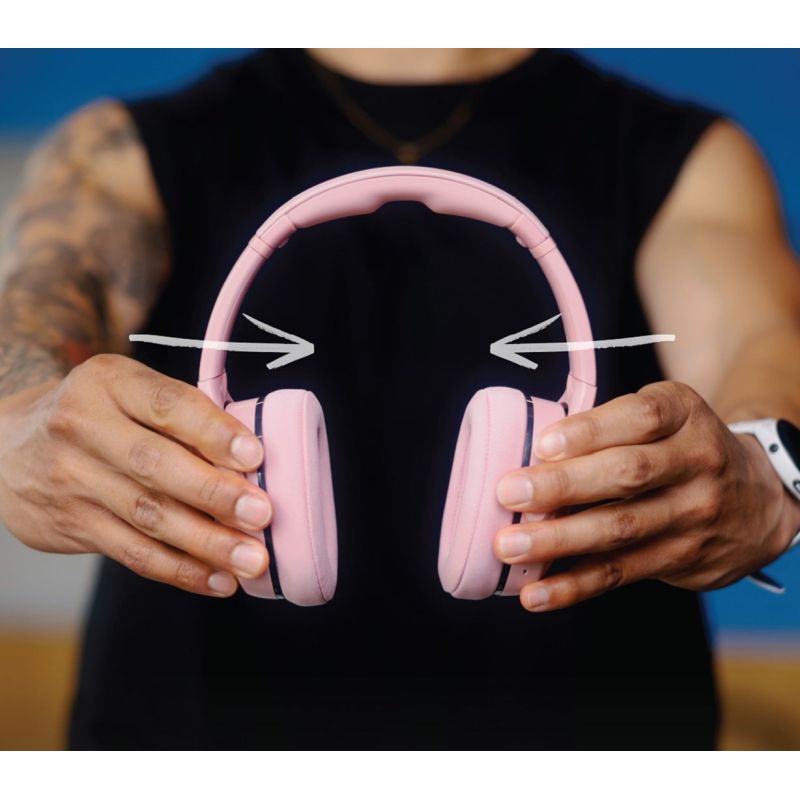 Skullcandy Crusher 540 Active Over-Ear Soft Pink headphones In preparation Your Sports Performance