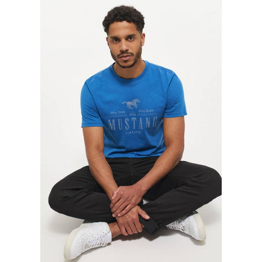 Mustang T-shirt Alex C Print M 1013536 5234 Clothing , Shirts , Men Your Sports Performance